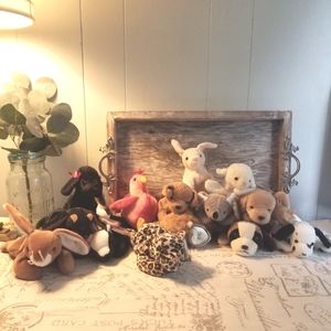 14 Beanie Babies from the 90's